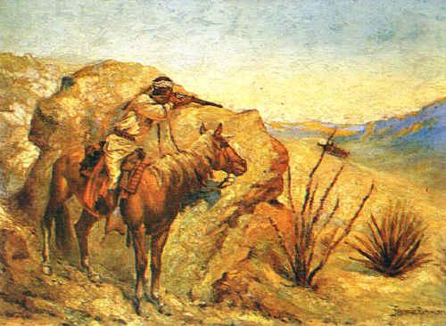Frederick Remington Apache china oil painting image
